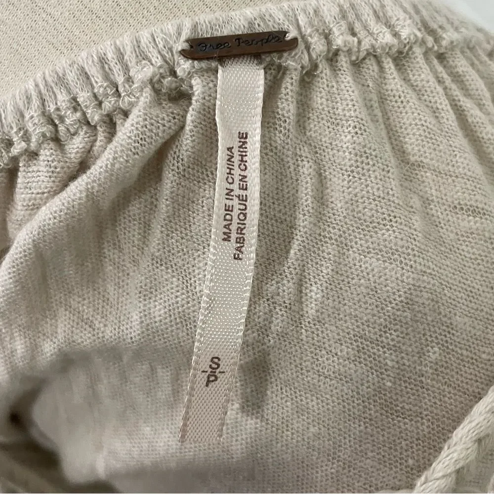 Free People Road Trip Knit Boho Tank Size Small